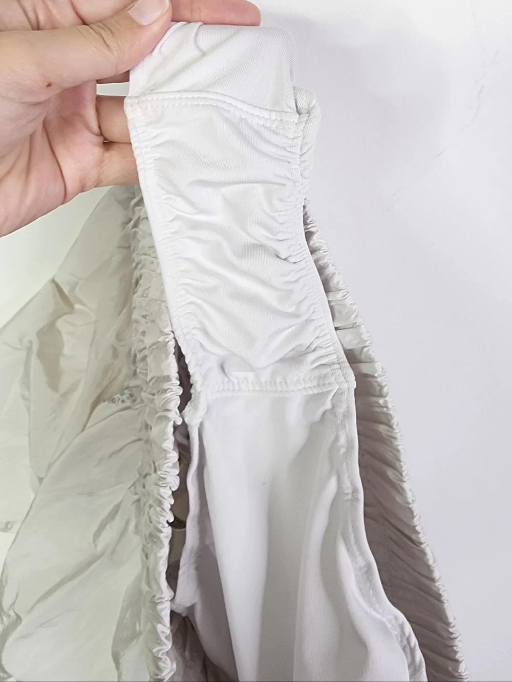 Free People FP Movement Shorts Medium White The Way Home High Rise Pull On - Picture 8 of 8